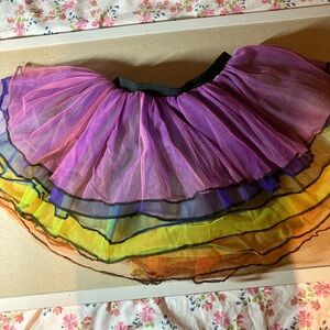 Colorful Layered Tulle/ TuTu Skirt